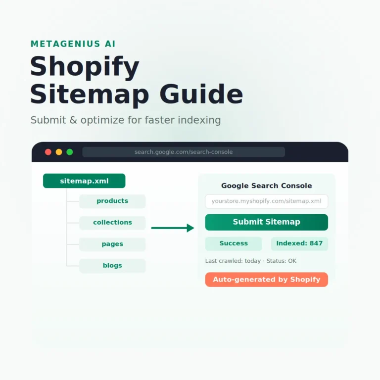 Shopify Sitemap: How to Submit & Optimize